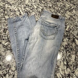 BKE Buckle Jake Straight Jeans Adult 33 L Stretch Denim‎